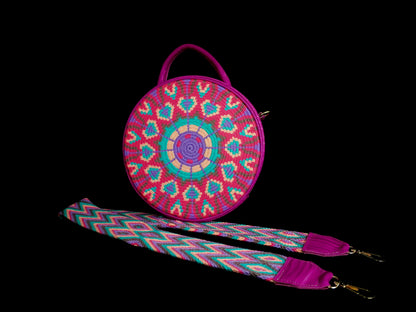 Bolso redondo wayuu