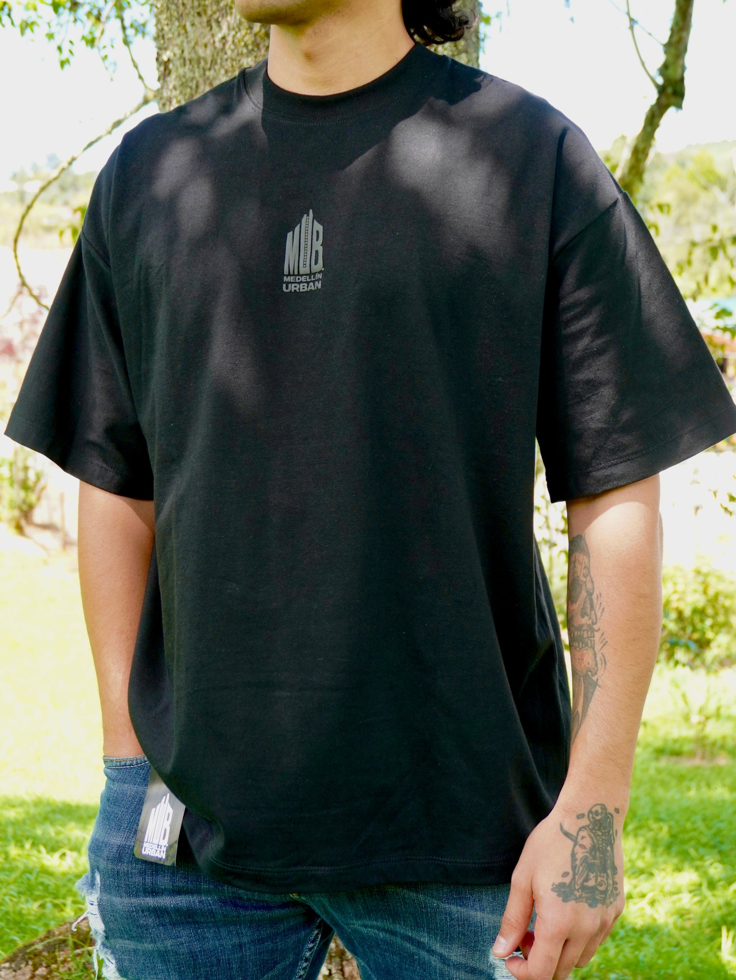 Camiseta oversize Medellin Urban hombre