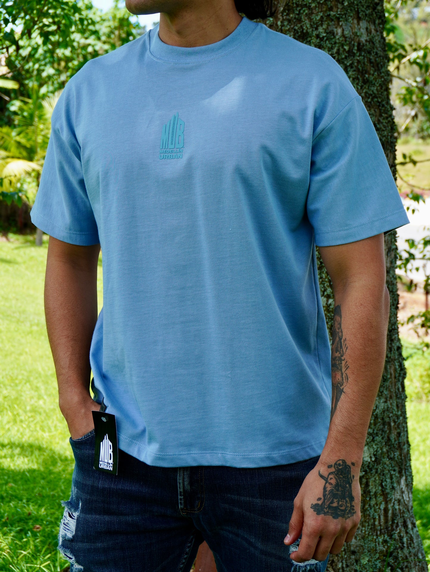 Camiseta oversize Medellin Urban hombre