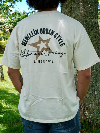 Camiseta oversize Medellin Urban hombre