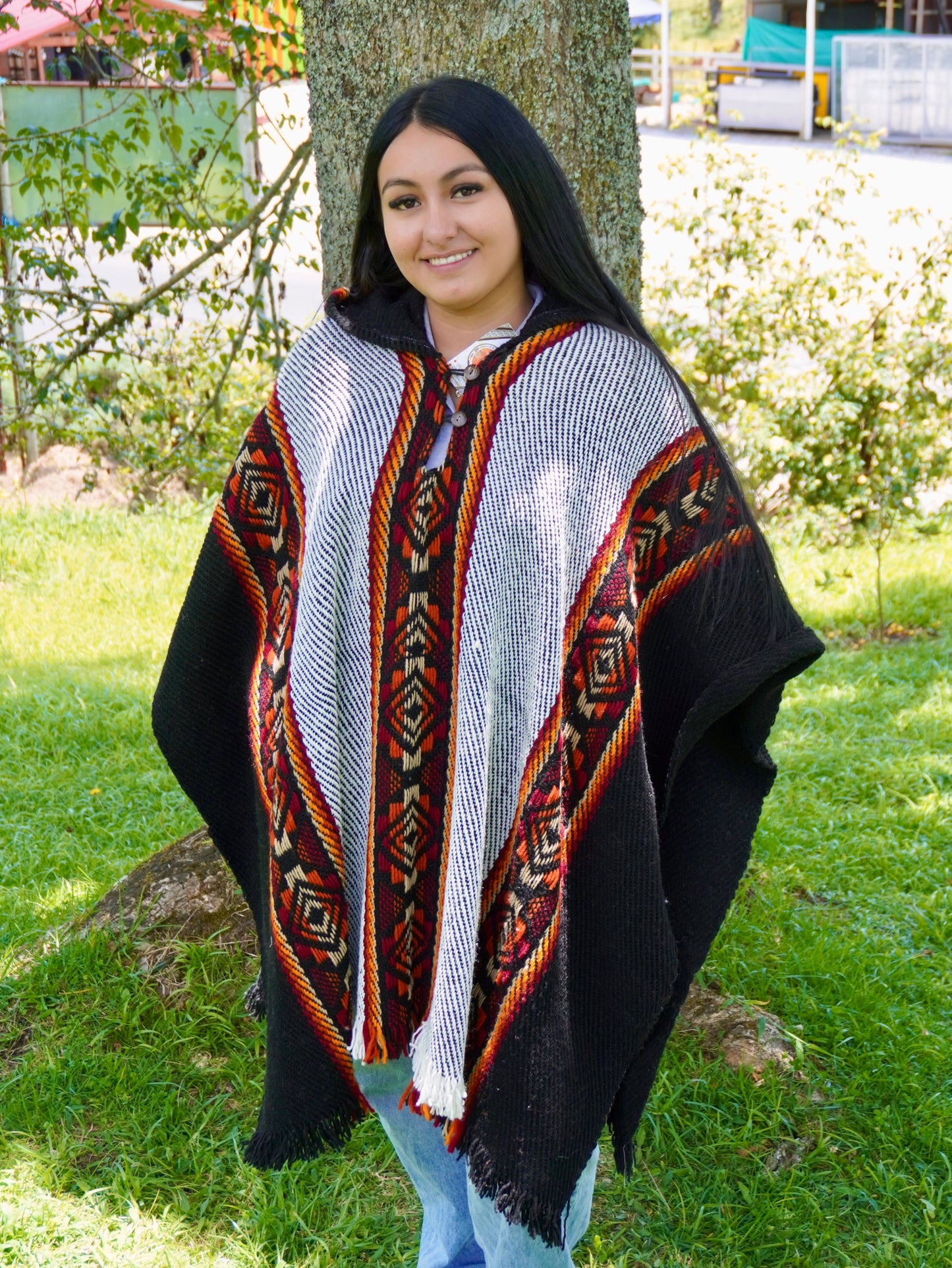 Ruana lana tradicional