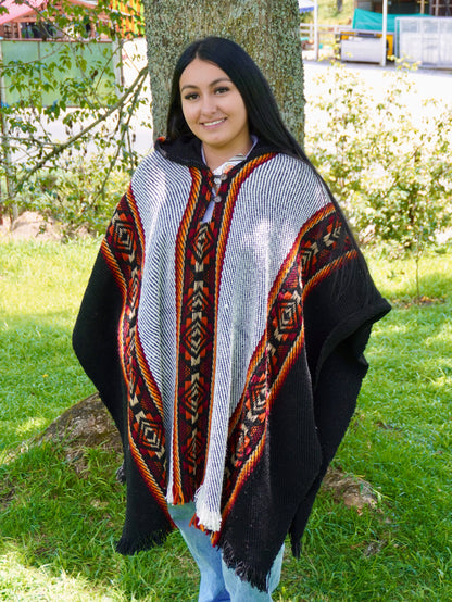 Ruana lana tradicional