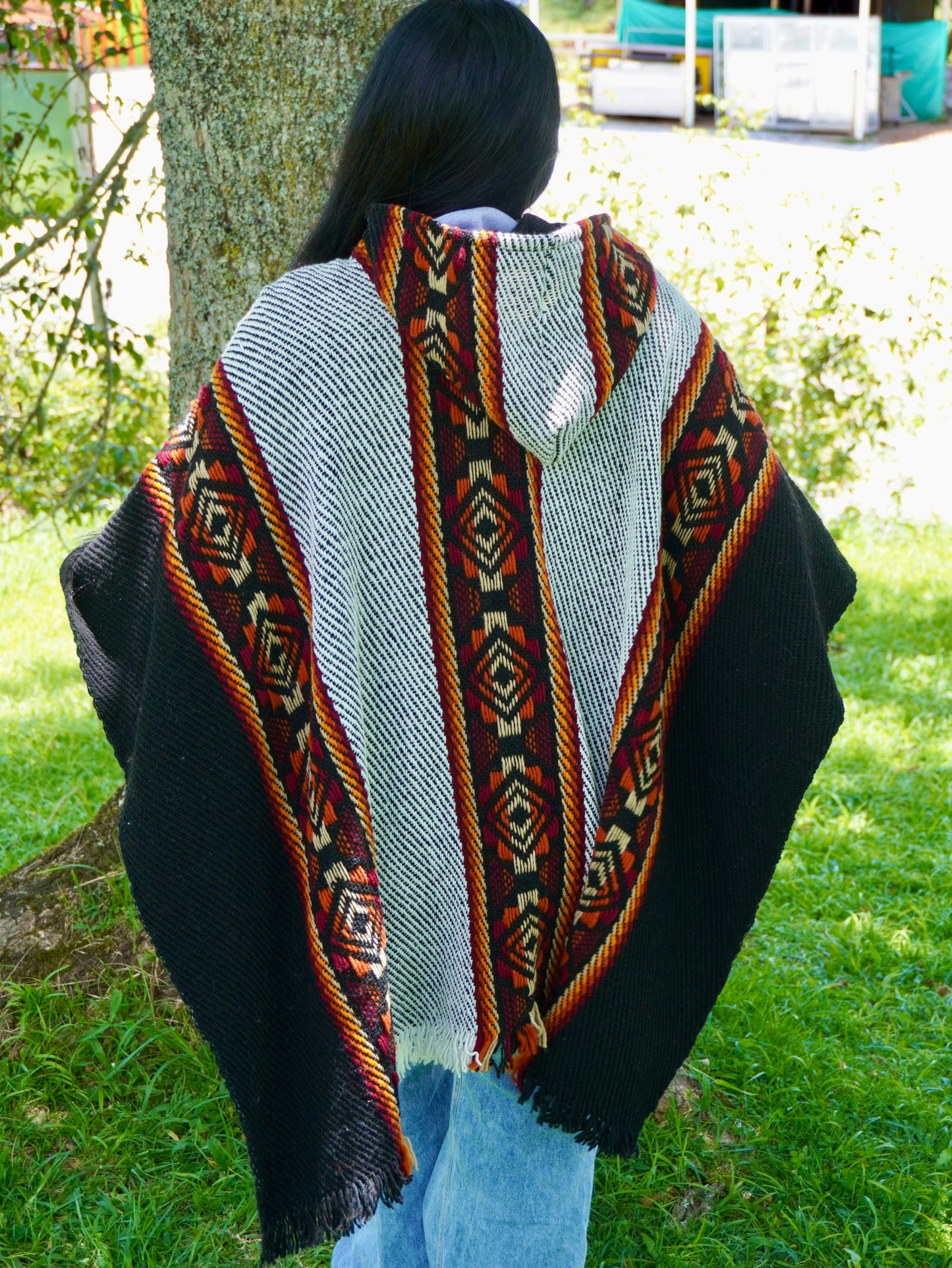 Ruana lana tradicional