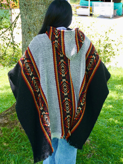 Ruana lana tradicional