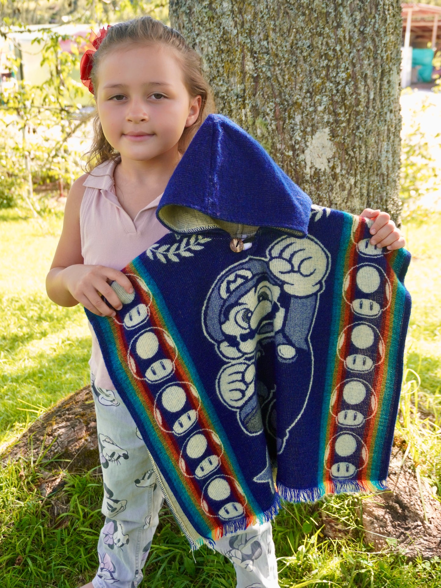 Ruana peque cuadrada