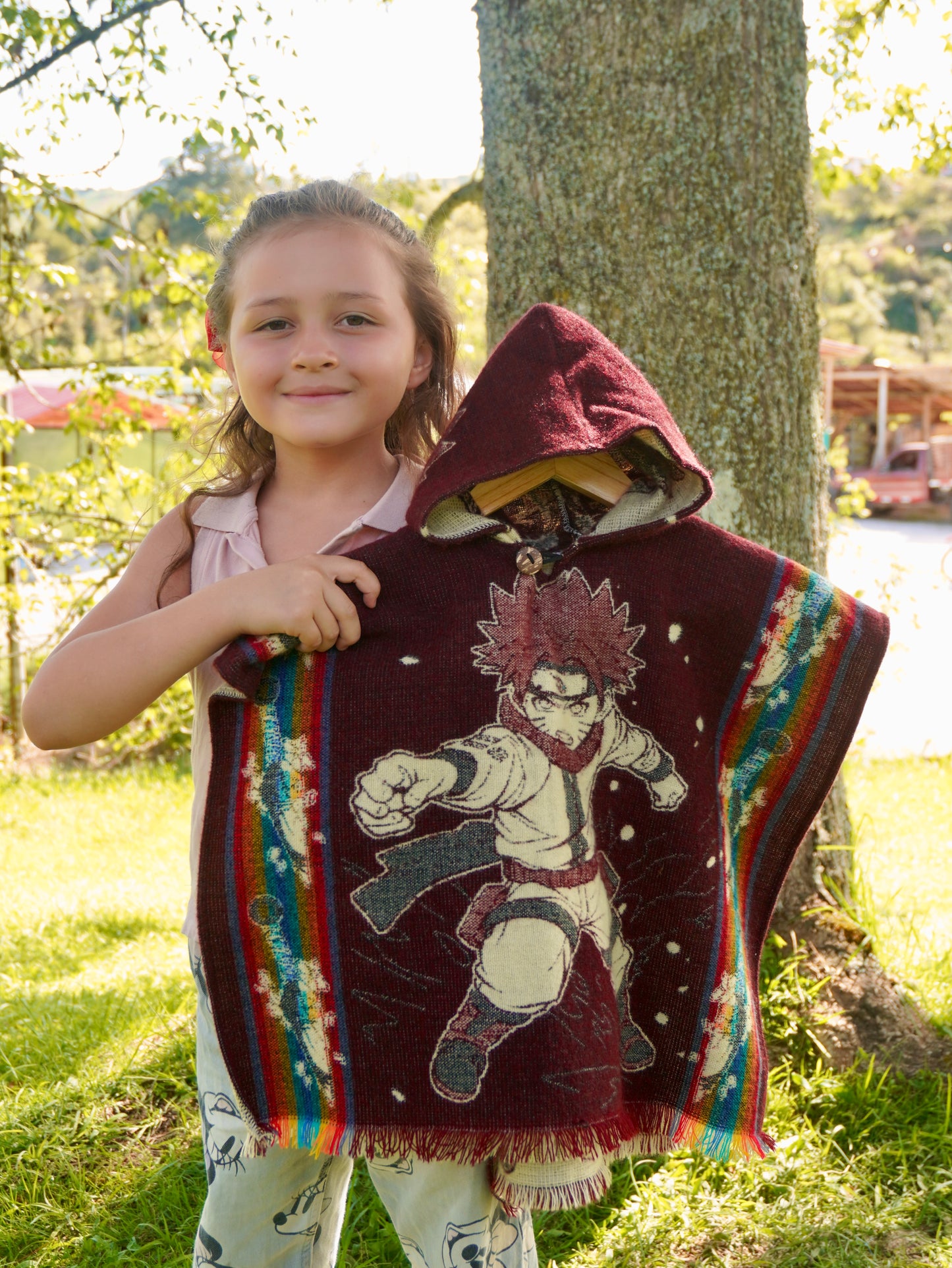 Ruana peque cuadrada