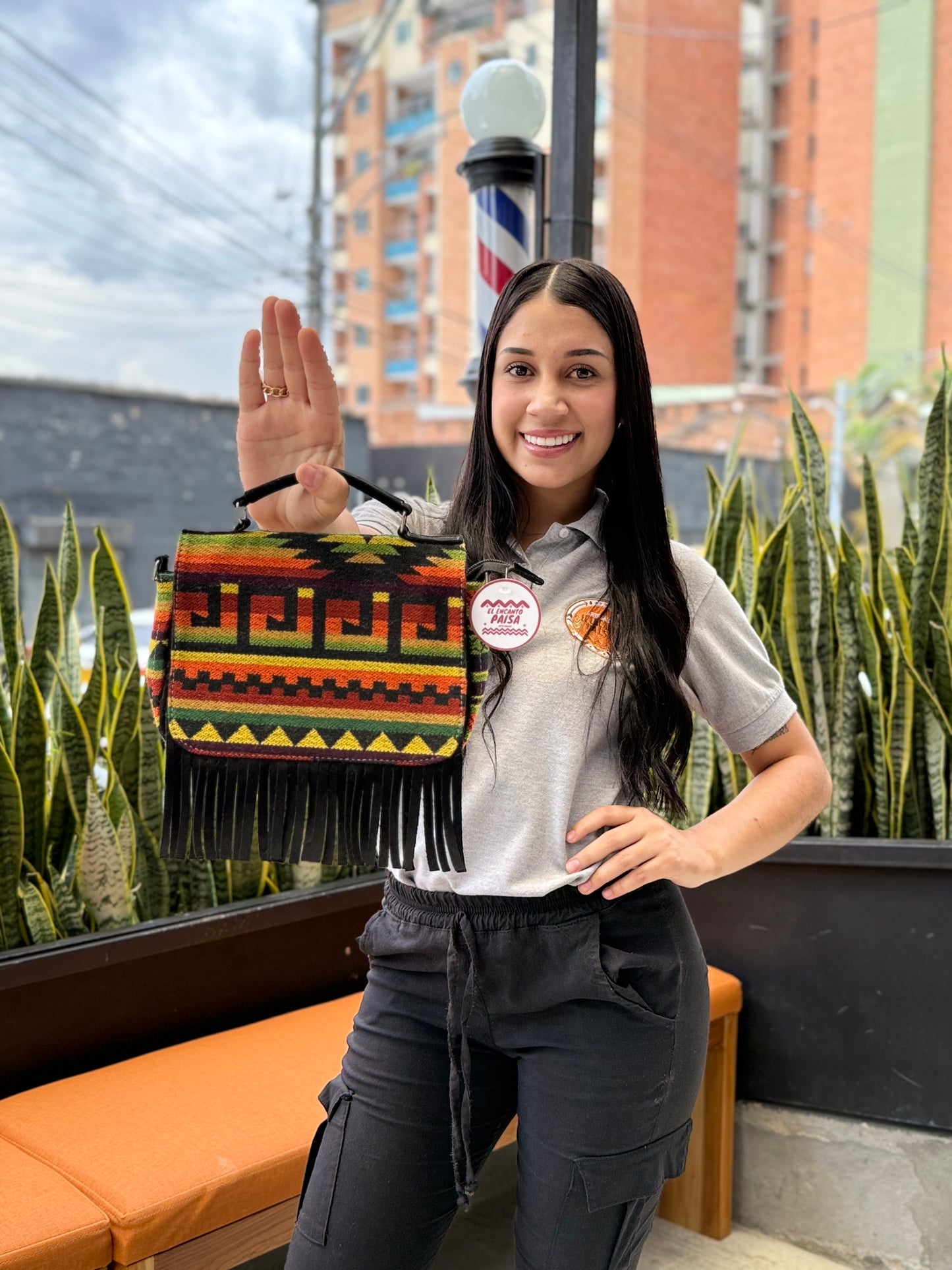 Bolso cartera mediano