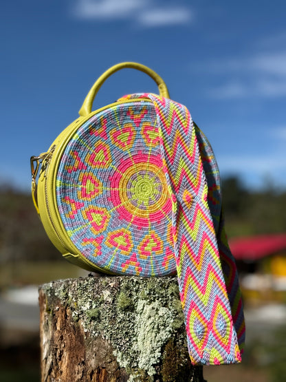Bolso redondo wayuu