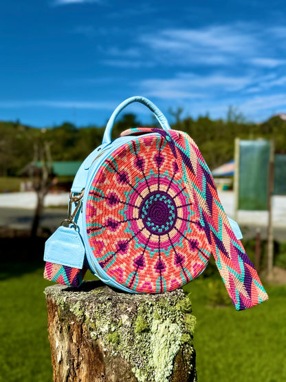 Bolso redondo wayuu