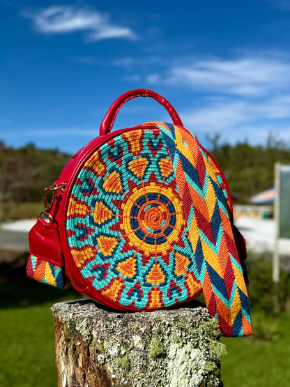 Bolso redondo wayuu