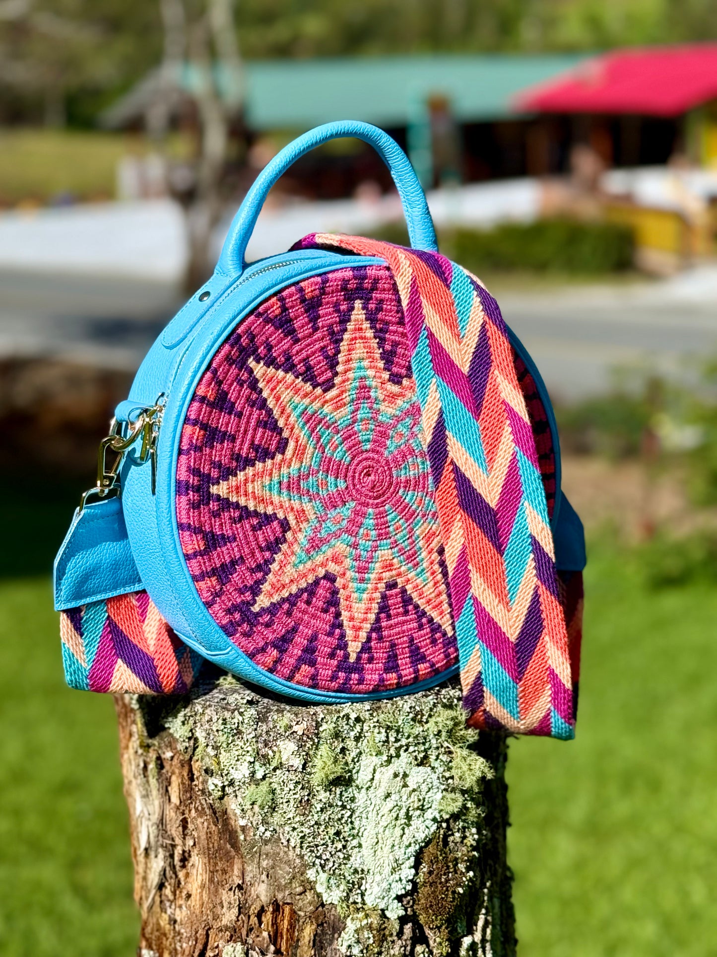 Bolso redondo wayuu
