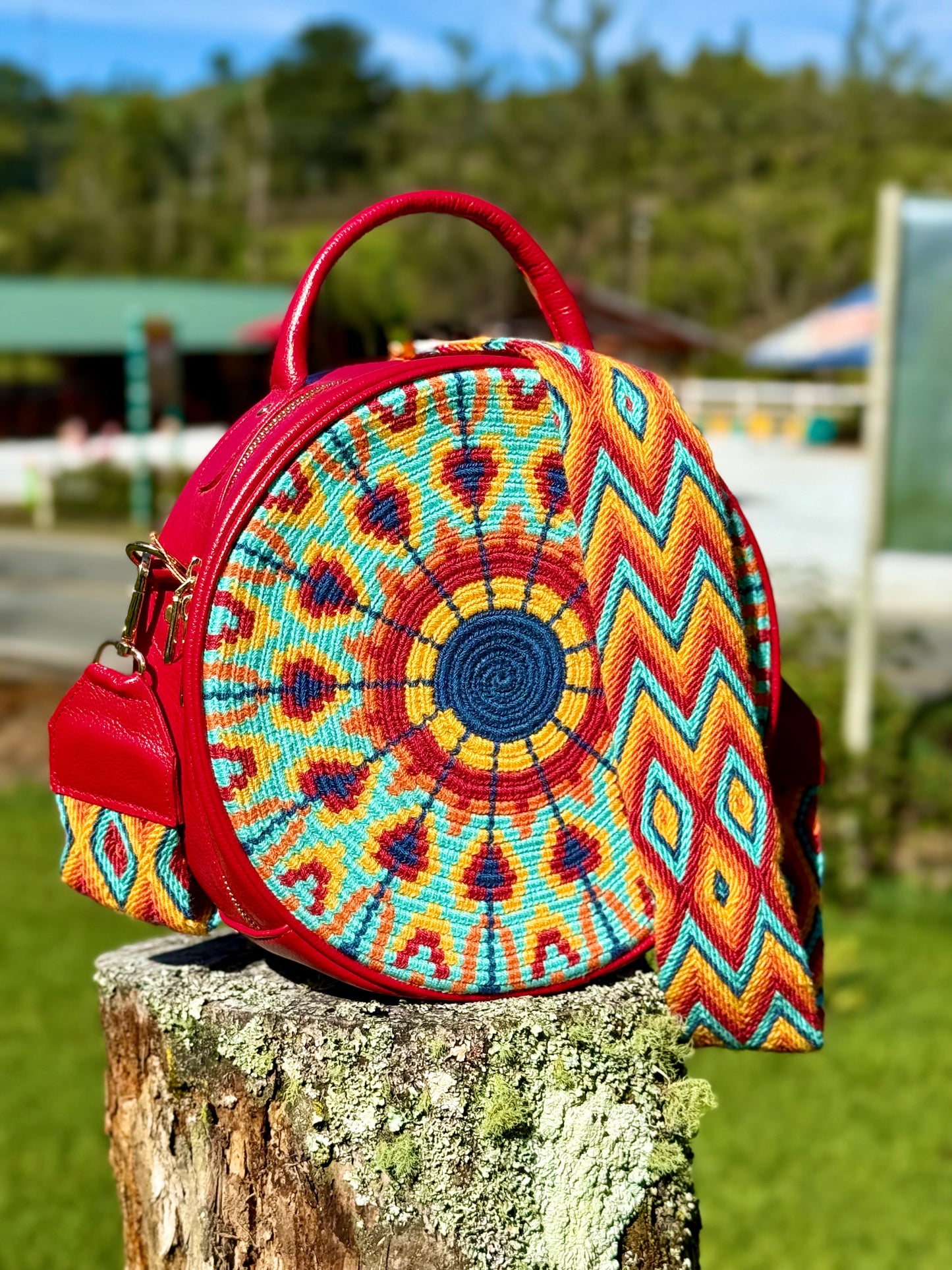 Bolso redondo wayuu