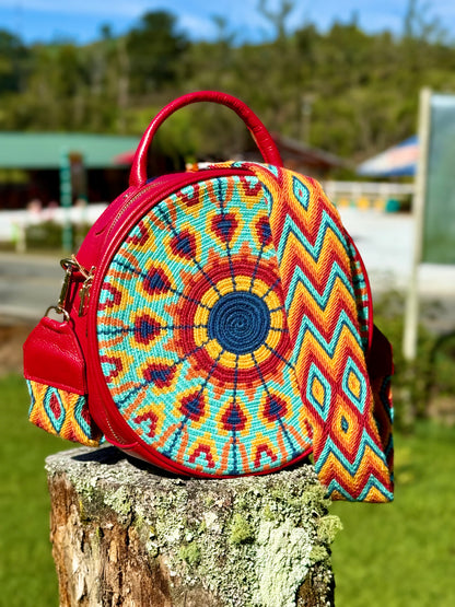 Bolso redondo wayuu