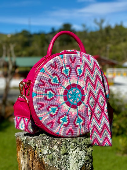 Bolso redondo wayuu