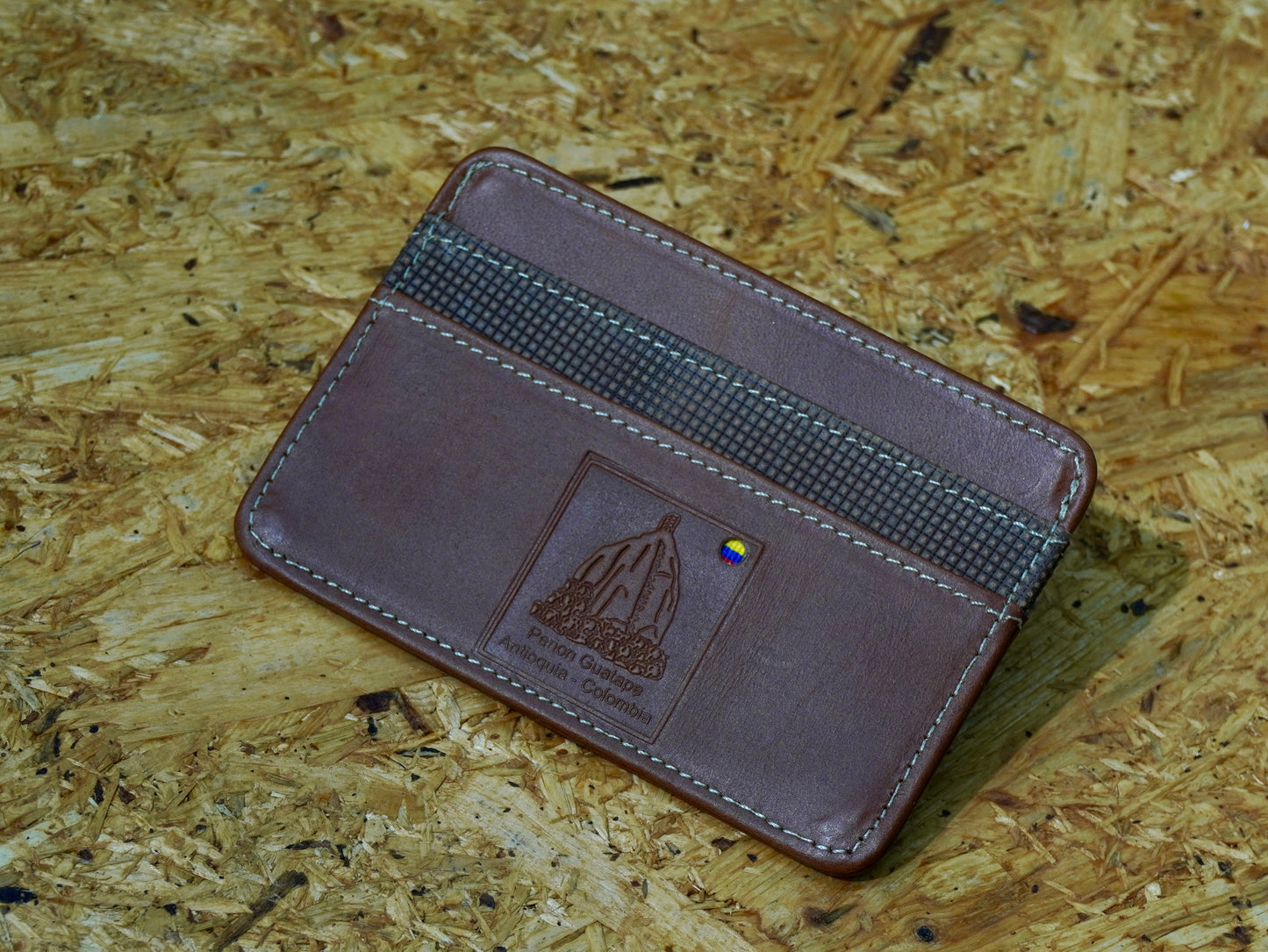 Tarjetero cuero #1