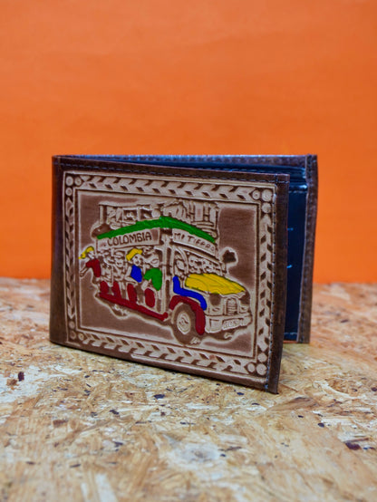 Billetera repujada #1