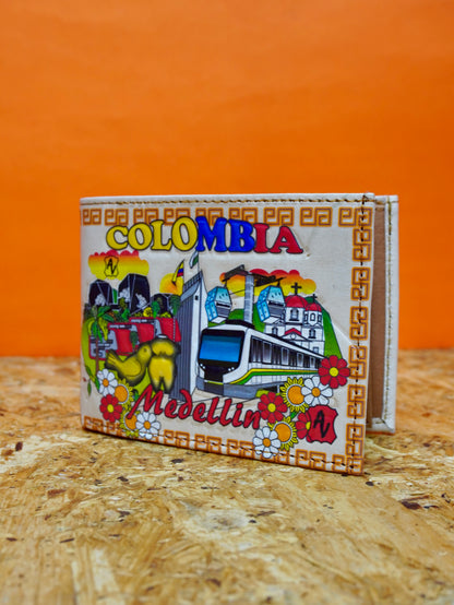 Billetera cuero artesanal