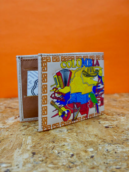 Billetera cuero artesanal