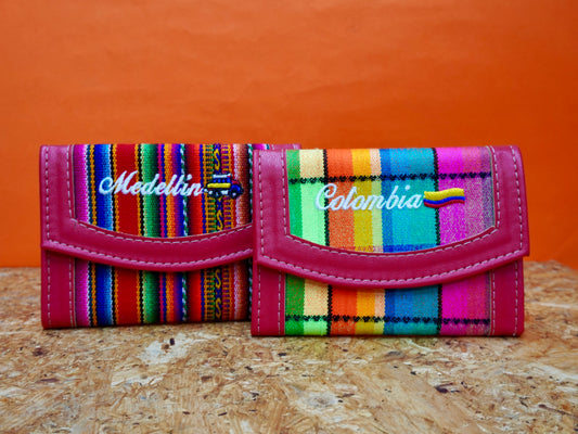 Billetera rayas