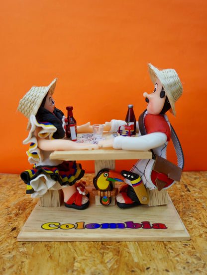 Pareja Porcelanicron