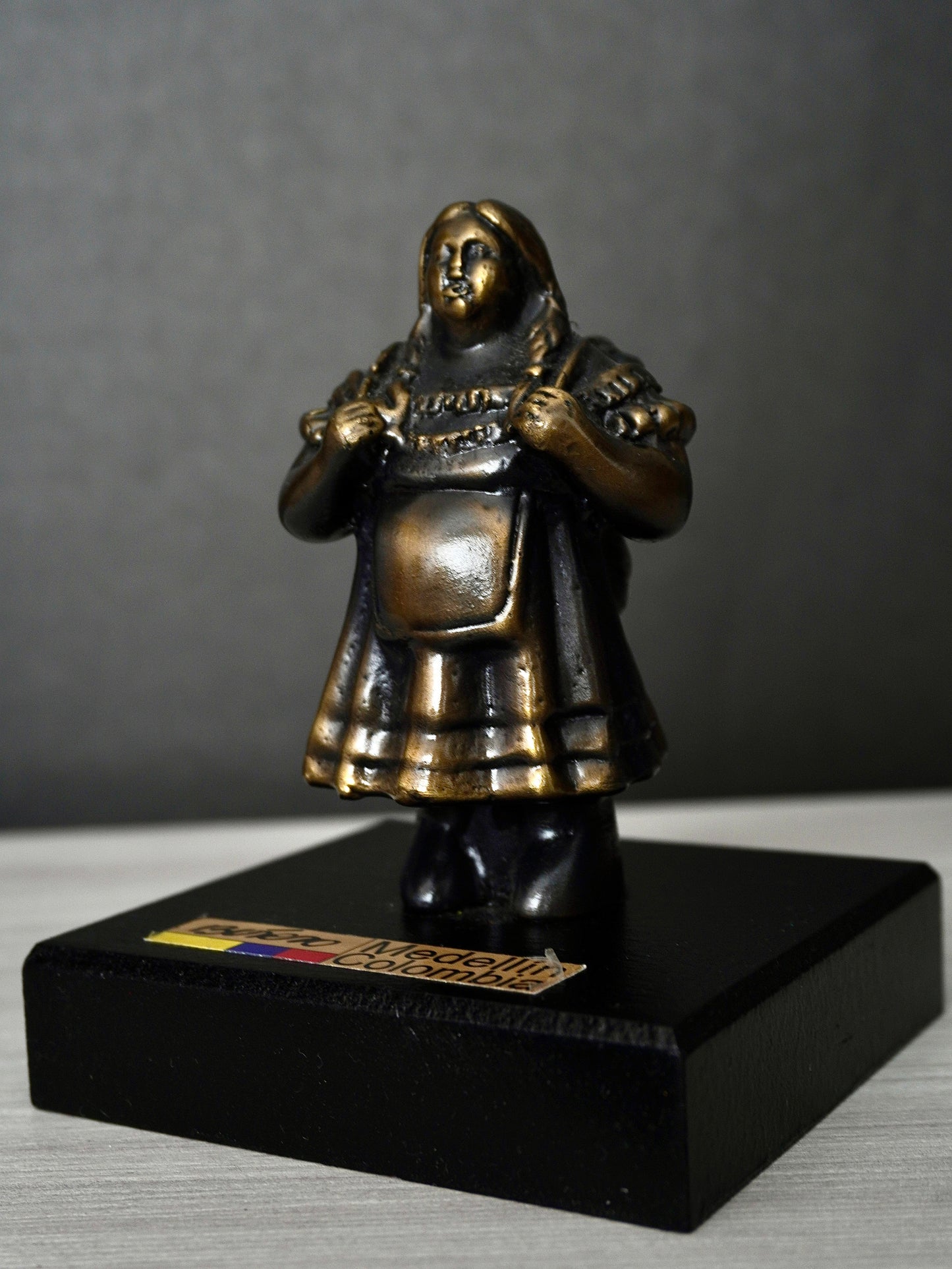 Figura Botero Bronce Pequeño