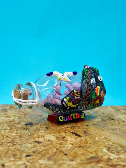 Botella Barco Guatape