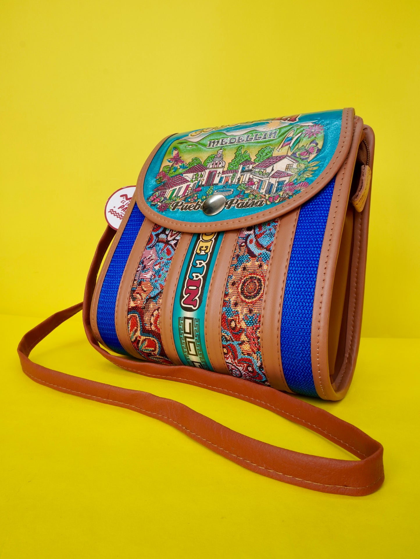 Bolso cilindro grande y pequeño