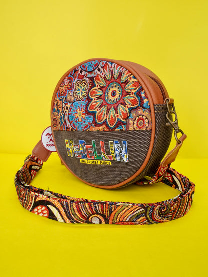 Bolso tambor grande y pequeño