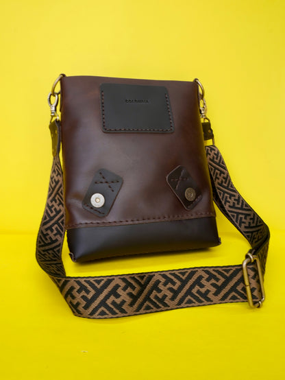 Bolso mano caballero