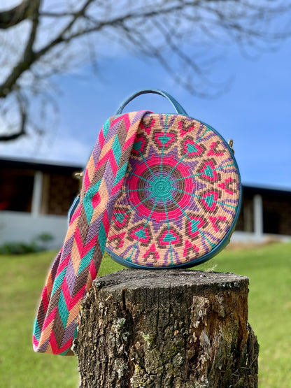 Bolso redondo wayuu
