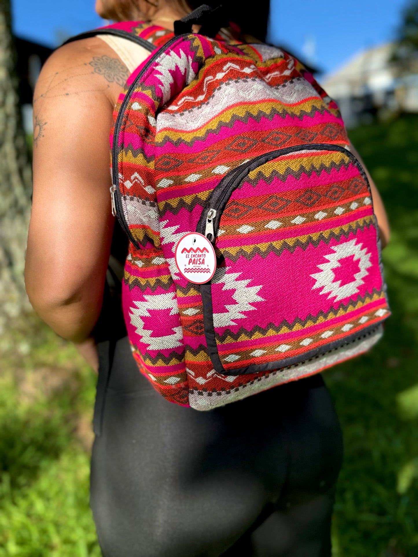 Morral lana mediano y grande