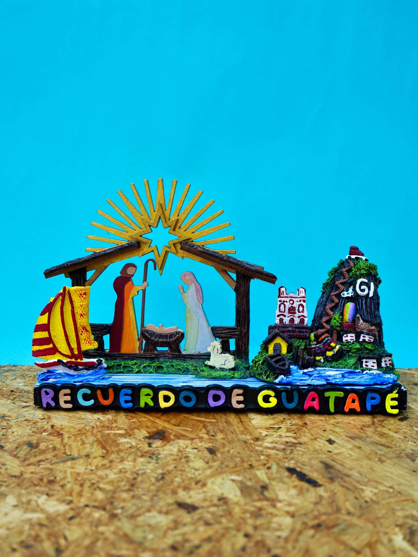 Pesebre Guatape Estrella